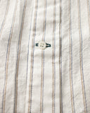 Gitman Vintage Japanese Striped Oxford - White