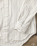 Gitman Vintage Japanese Striped Oxford - White