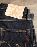 Iron Heart - 888 Cut - 21oz Indigo Selvedge High Rise Tapered Denim