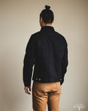 Iron Heart IH-526J-142ib - 14oz Selvedge Denim Modified Type III Jacket - Indigo/Black