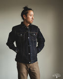 IH-526L - 19oz Left Hand Twill Type III Modified Denim Jacket - Indigo