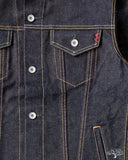 Iron Heart IH-526L - 19oz Left Hand Twill Type III Modified Denim Jacket - Indigo