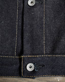 Iron Heart IH-526L - 19oz Left Hand Twill Type III Modified Denim Jacket - Indigo