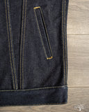 Iron Heart IH-526L - 19oz Left Hand Twill Type III Modified Denim Jacket - Indigo