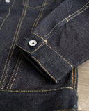 Iron Heart IH-526L - 19oz Left Hand Twill Type III Modified Denim Jacket - Indigo