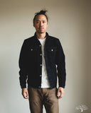 Iron Heart IH-526Lod - 19oz Left Hand Twill Type III Modified Denim Jacket - Indigo Overdyed Black