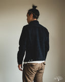 Iron Heart IH-526Lod - 19oz Left Hand Twill Type III Modified Denim Jacket - Indigo Overdyed Black