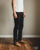 Iron Heart IH-555S-SB - 21oz Superblack Selvedge Super Slim Denim (Non-Fade)