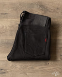 Iron Heart IH-555S-SB - 21oz Superblack Selvedge Super Slim Denim (Non-Fade)