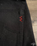 Iron Heart IH-555S-SB - 21oz Superblack Selvedge Super Slim Denim (Non-Fade)
