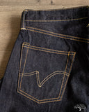 Iron Heart IH-634N - 17oz Natural Indigo Selvedge Straight Denim