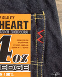 Iron Heart IH-634S-142 - 14oz Indigo Selvedge Straight Denim