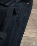 Iron Heart IH-634S-B - 21oz Overdyed Selvedge Straight Denim