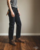 Iron Heart IH-634S-B - 21oz Overdyed Selvedge Straight Denim