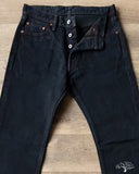 Iron Heart IH-634S-B - 21oz Overdyed Selvedge Straight Denim