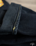 Iron Heart IH-634S-B - 21oz Overdyed Selvedge Straight Denim