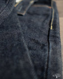 Iron Heart IH-666S-21 - Indigo 21oz Japanese Selvedge Slim Straight Denim