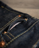 Iron Heart IH-666S-21 - Indigo 21oz Japanese Selvedge Slim Straight Denim