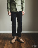 Iron Heart IH-666S-21od - 21oz Overdyed Selvedge Slim Straight Denim