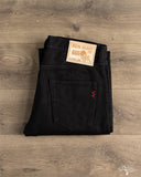 Iron Heart IH-666S-SBG - 21oz Superblack Selvedge Slim Straight Denim (Fades to Grey)