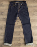 Iron Heart IH-666S-UHR - 21/23oz Ultra Heavy Raw Indigo Selvedge Slim Straight Denim
