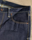Iron Heart IH-666S-UHR - 21/23oz Ultra Heavy Raw Indigo Selvedge Slim Straight Denim