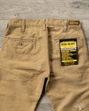 Iron Heart IH-720-KHA - 11oz Cotton Whipcord Work Pants - Khaki