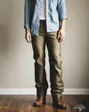 Iron Heart IH-720-OLV - 11oz Cotton Whipcord Work Pants - Olive