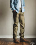 Iron Heart IH-720-OLV - 11oz Cotton Whipcord Work Pants - Olive