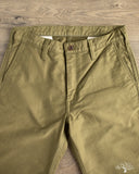 Iron Heart IH-720-OLV - 11oz Cotton Whipcord Work Pants - Olive