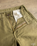 Iron Heart IH-720-OLV - 11oz Cotton Whipcord Work Pants - Olive
