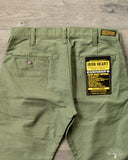 Iron Heart IH-720-OLV - 11oz Cotton Whipcord Work Pants - Olive