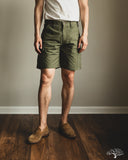 Iron Heart IH-740-GRN - 9oz Canvas Military Cargo Shorts - Green
