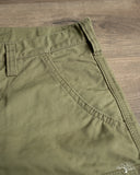 Iron Heart IH-740-GRN - 9oz Canvas Military Cargo Shorts - Green