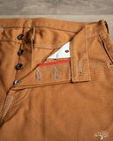 Iron Heart IH-777D - 17oz Duck Slim Tapered Cut Pants - Brown