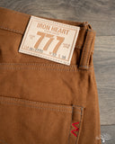 Iron Heart IH-777D - 17oz Duck Slim Tapered Cut Pants - Brown