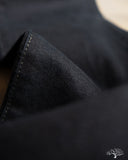 Iron Heart IH-888S-142od - Indigo Overdyed Black High Rise Tapered Denim