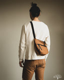 Iron Heart IHE-19-BRN - 17oz Duck Small Shoulder Bag - Brown
