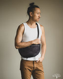 Iron Heart IHE-19-IND - 21oz Selvedge Denim Small Shoulder Bag - Indigo