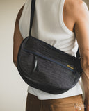 Iron Heart IHE-19-IND - 21oz Selvedge Denim Small Shoulder Bag - Indigo