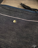 Iron Heart IHE-19-IND - 21oz Selvedge Denim Small Shoulder Bag - Indigo