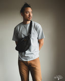 Iron Heart IHE-36-BLK - 12oz Wabash Small Shoulder Bag - Black