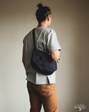 Iron Heart IHE-36-IND - 12oz Wabash Small Shoulder Bag - Indigo
