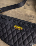 Iron Heart IHE-51-IND - Diamond Stitched 25oz Selvedge Denim Waist Bag - Indigo