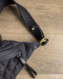 Iron Heart IHE-51-IND - Diamond Stitched 25oz Selvedge Denim Waist Bag - Indigo