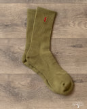 Iron Heart IHG-030 Work Boot Socks - Olive