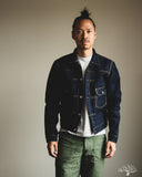 Iron Heart IHJ-139-IND - 19oz Selvedge Denim Type II Jacket - Indigo