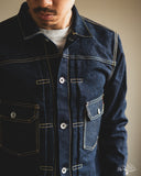 Iron Heart IHJ-139-IND - 19oz Selvedge Denim Type II Jacket - Indigo