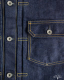 Iron Heart IHJ-139-IND - 19oz Selvedge Denim Type II Jacket - Indigo