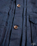 Iron Heart IHJ-140-IG - 19oz Selvedge Denim Type I Jacket - Indigo/Grey